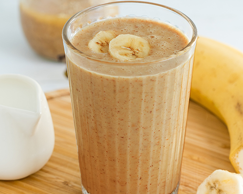 Creamy Banana Protein Smoothie