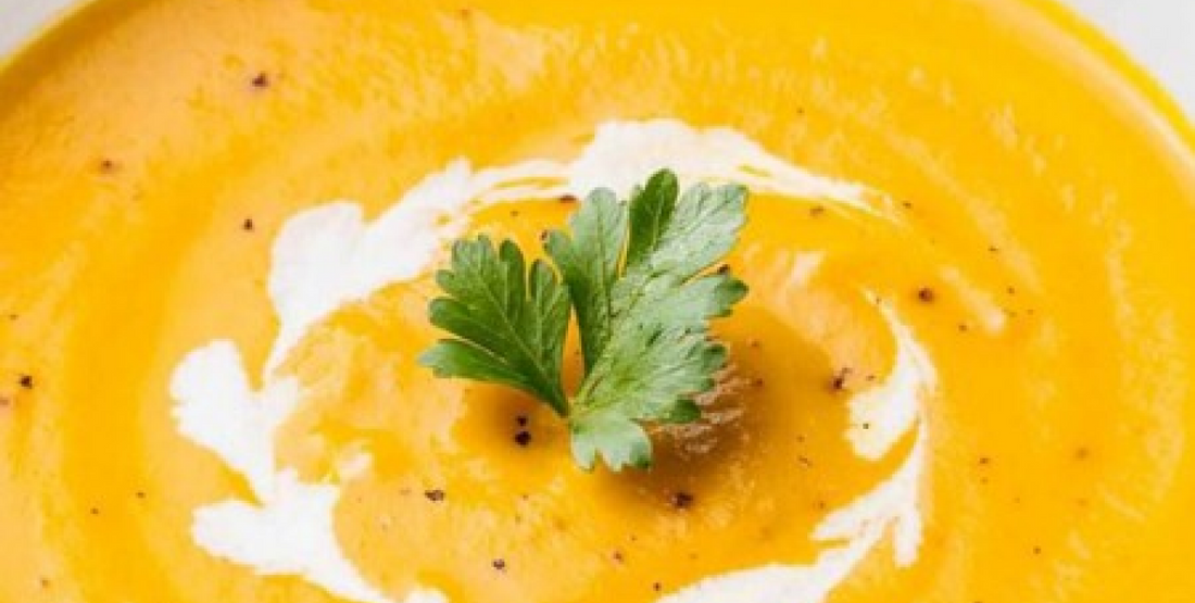 Squash, Carrot and Turmeric Soup