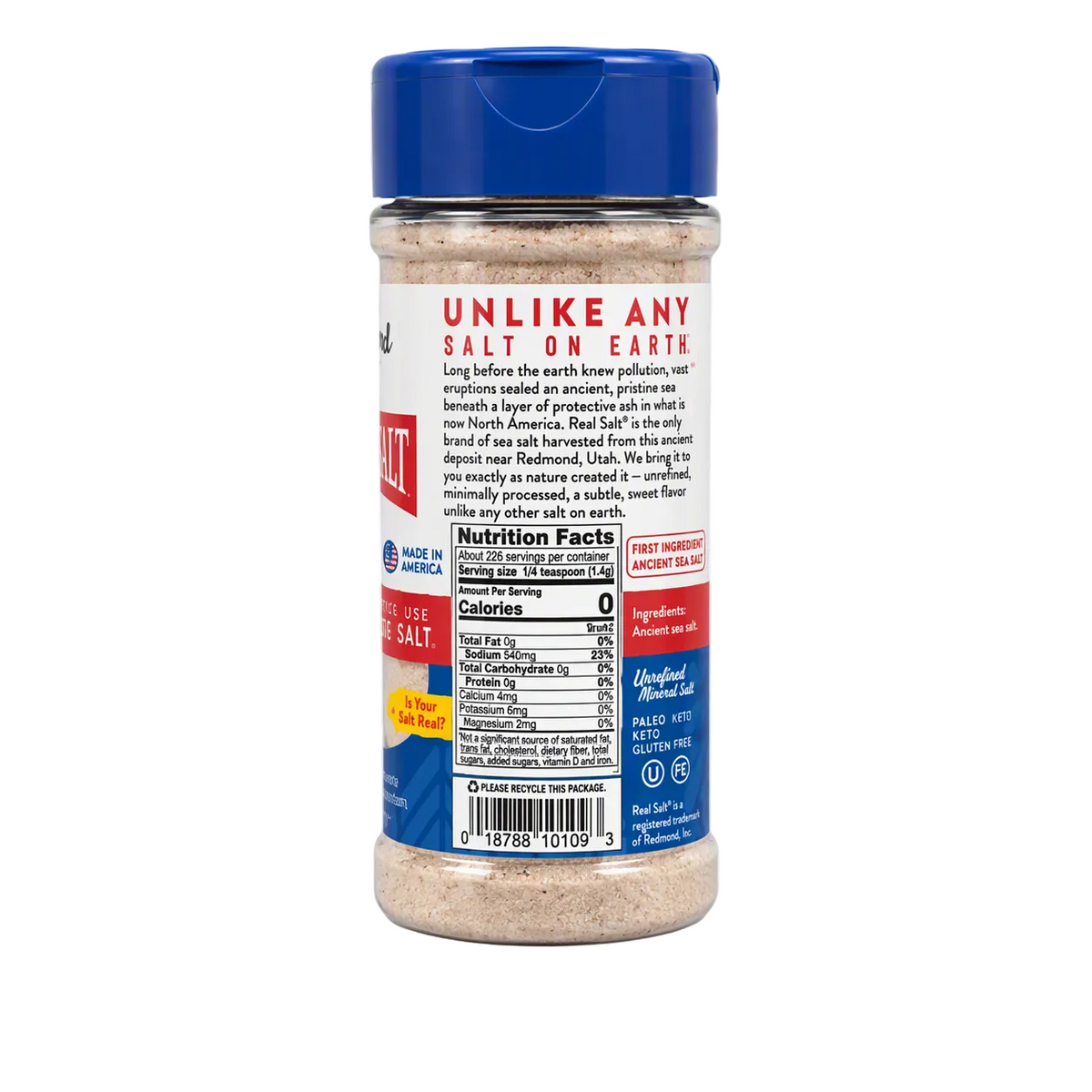Real Salt Ancient Fine Sea Salt 284g