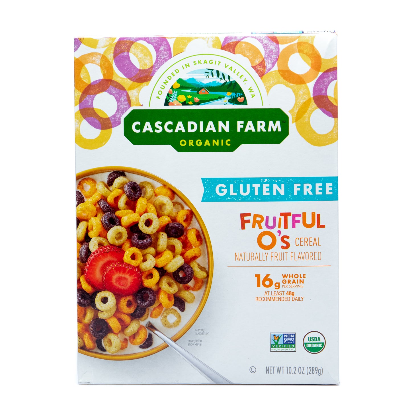 Cascadian Farms Organic Fruitful Os Cereal 289g
