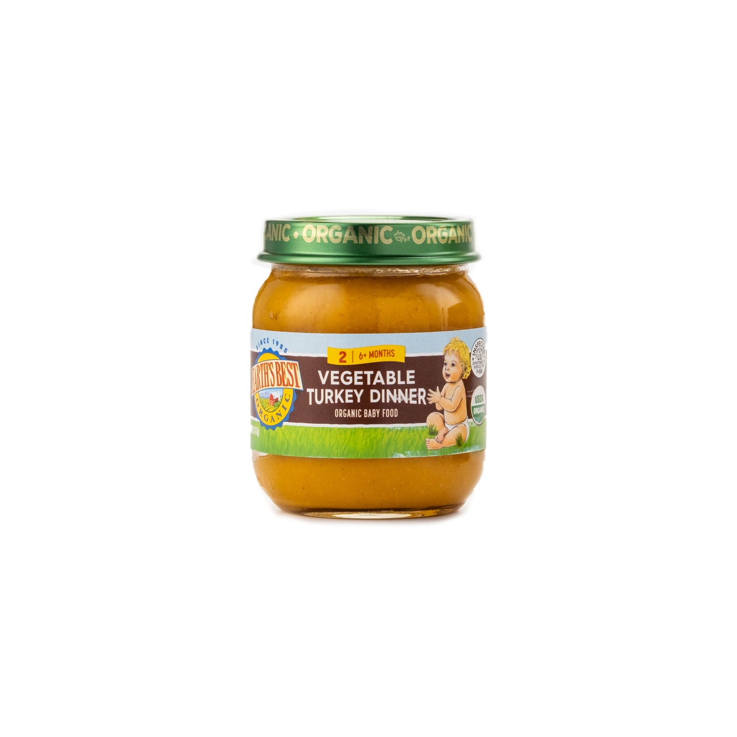 Earth's Best Organic Vegetable Turkey Dinner Stage 2 113g
