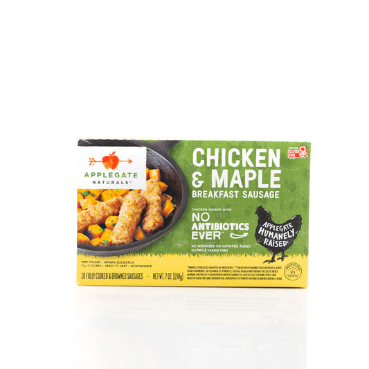 Applegate Natural Chicken & Maple Breakfast Sausage 198g