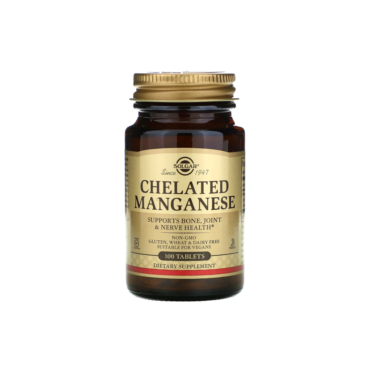 Solgar Chelated Manganese 8mg 100 Tablets