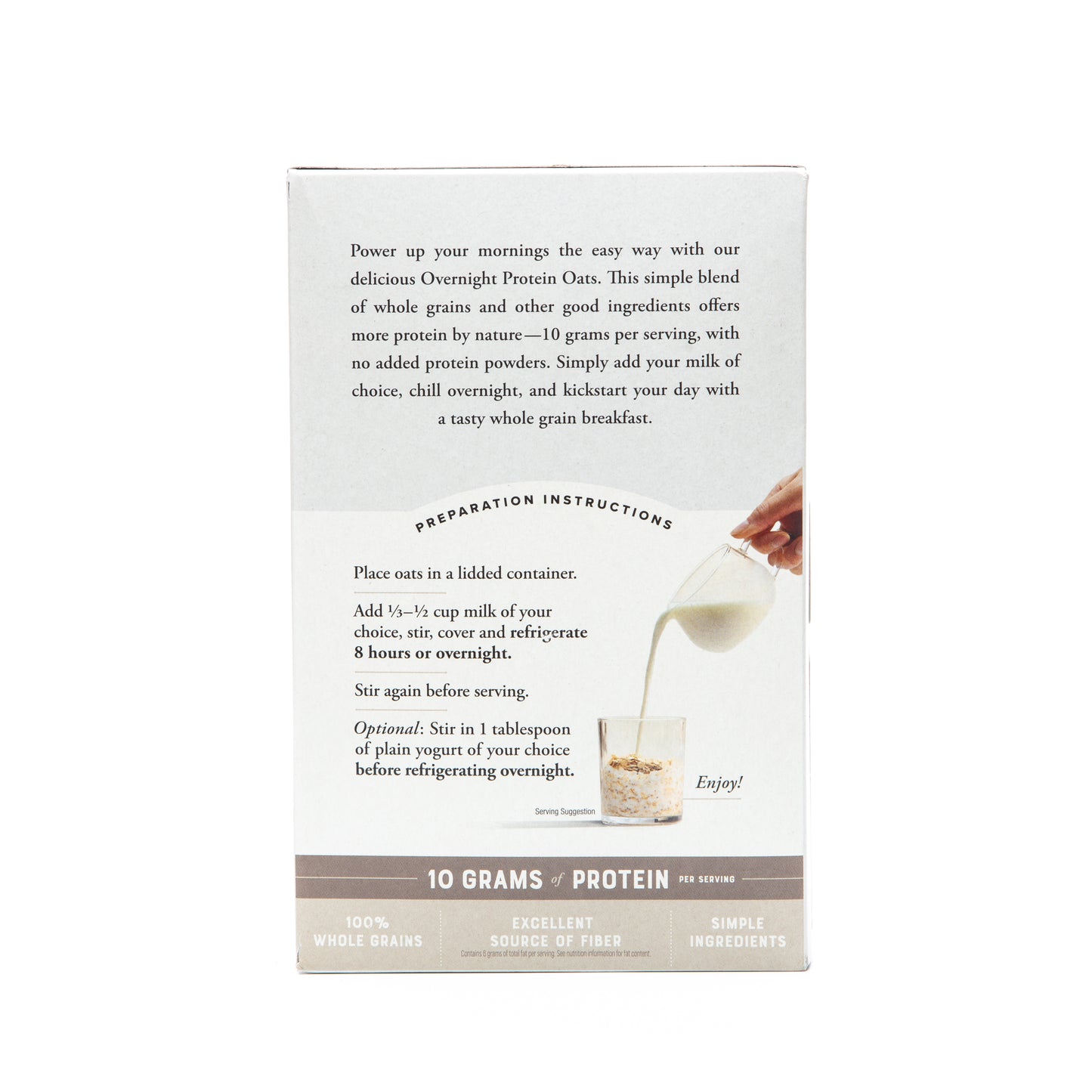 Bob's Red Mill Vanilla Almond Overnight Protein Oats 4 - 60g