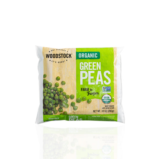 Woodstock Organic Green Peas 283g