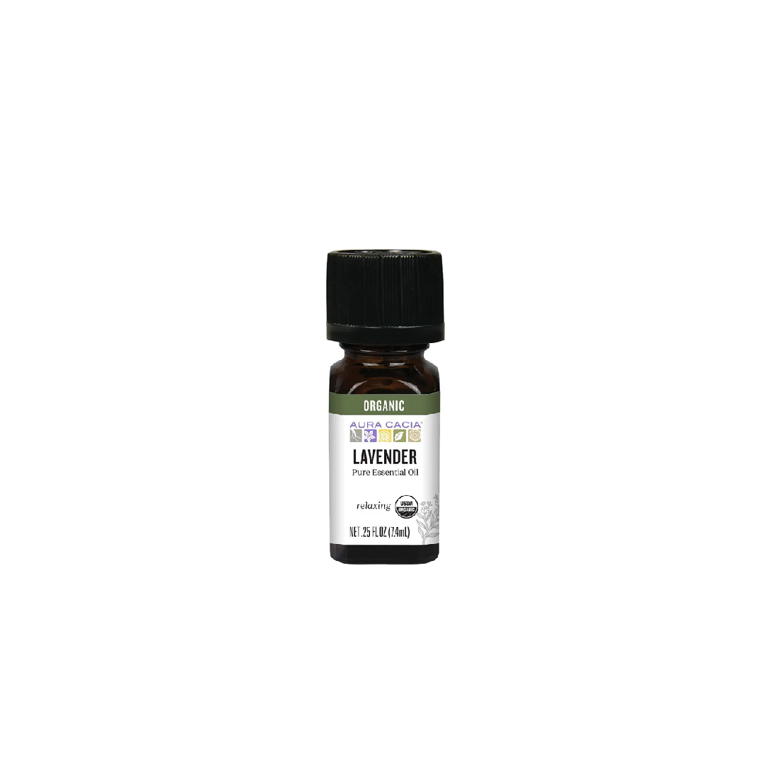 Aura Cacia Organic Lavender Essential Oil 7.4ml