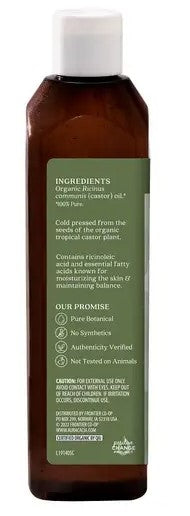 Aura Cacia Organic Castor Oil Skin Care 473ml