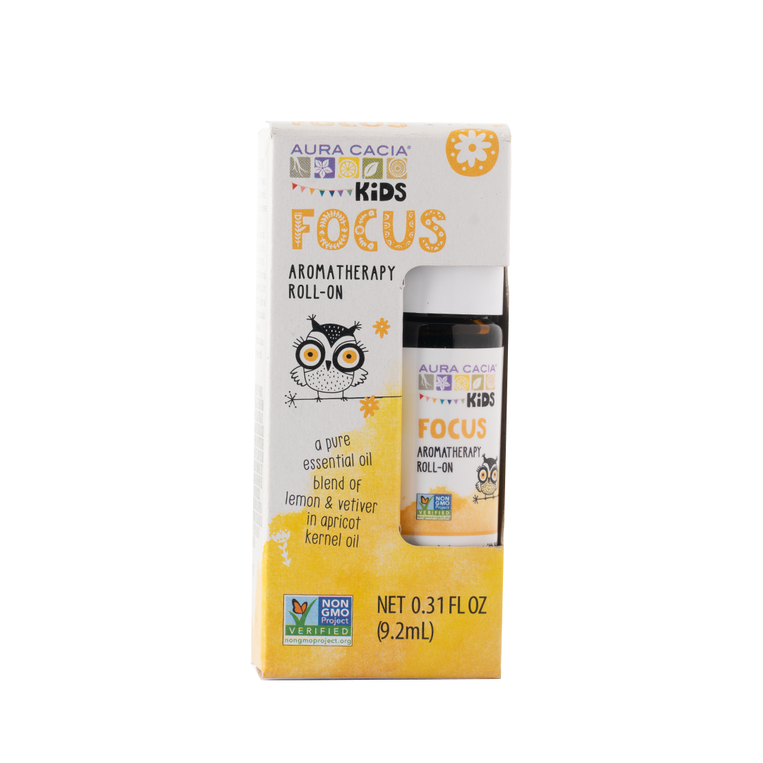Aura Cacia Kids Focus Aromatherapy Roll On 9.2ml