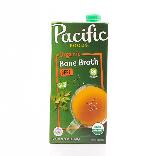 Pacific Foods Organic Bone Broth Beef 946mL