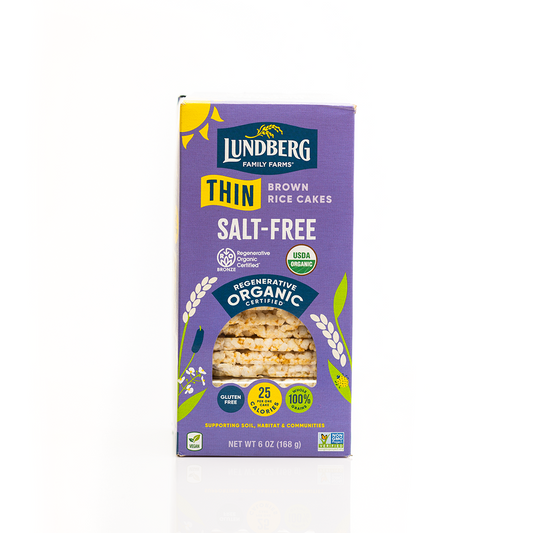 Lundberg Organic Thin Stackers Brown Rice 168g