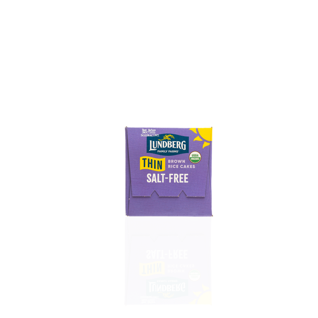 Lundberg Organic Thin Stackers Brown Rice 168g