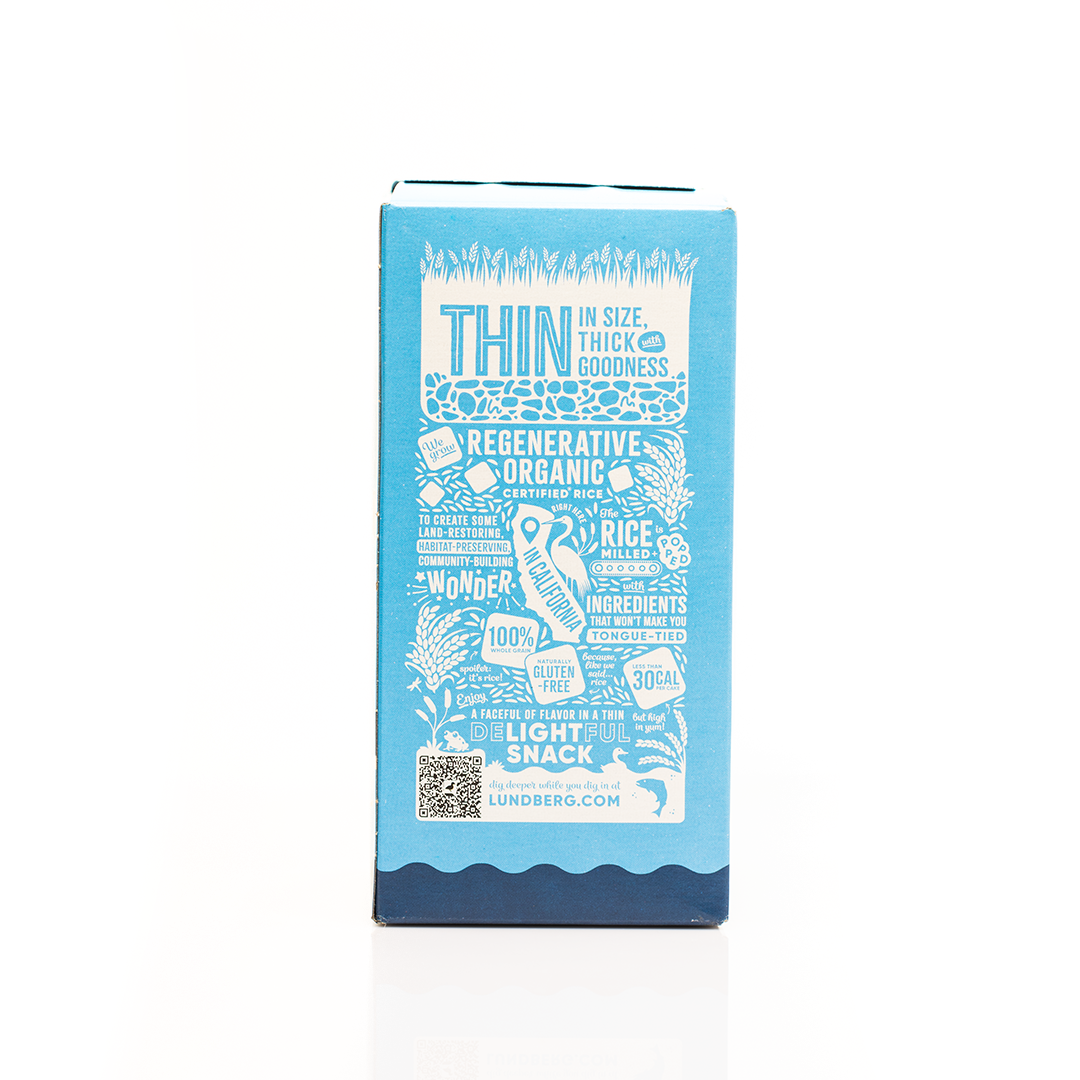 Lundberg Organic Thin Stackers Brown Rice 168g