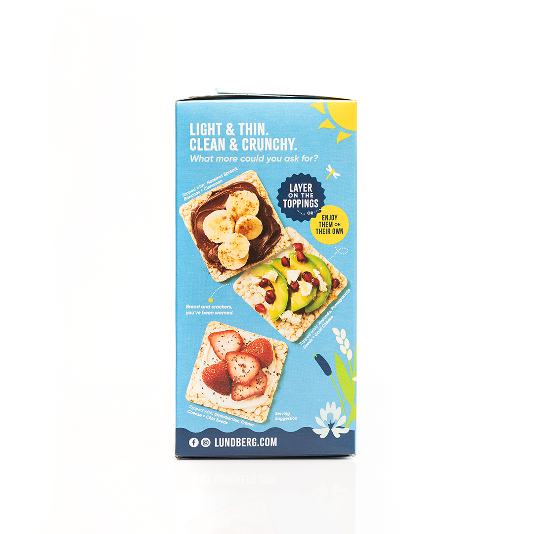 Lundberg Organic Thin Stackers Brown Rice 168g