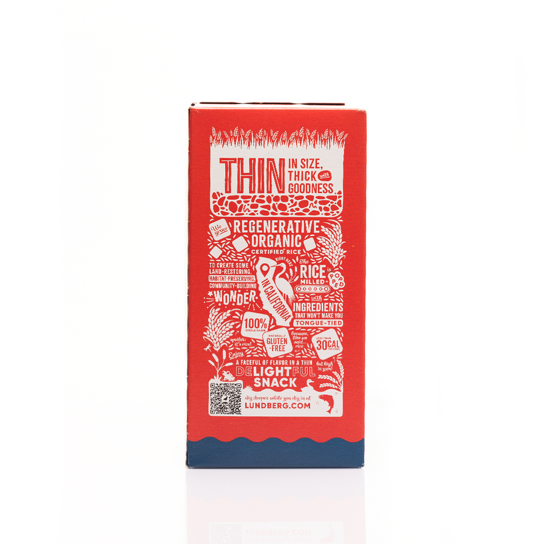 Lundberg Organic Thin Stackers Red Rice & Quinoa 167g