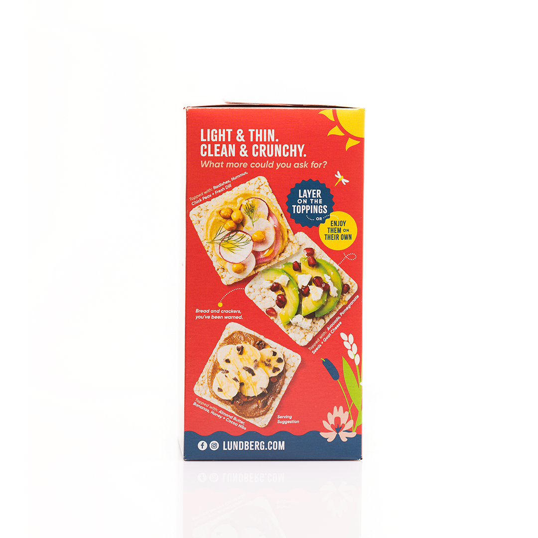 Lundberg Organic Thin Stackers Red Rice & Quinoa 167g