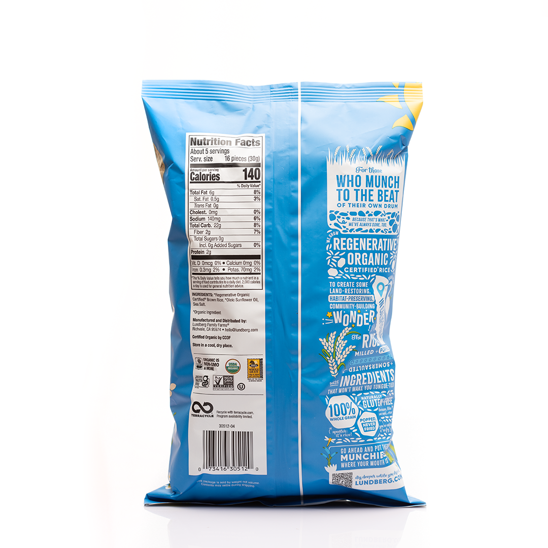 Lundberg Sea Salt Rice Cake Minis 142g