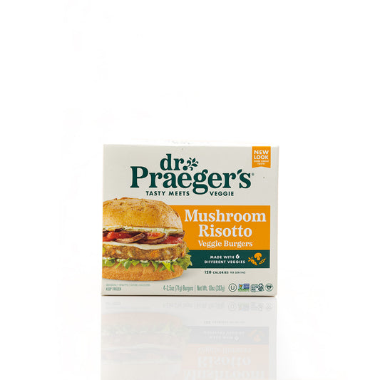 Dr. Praeger's Mushroom Risotto Veggie Burgers 283g