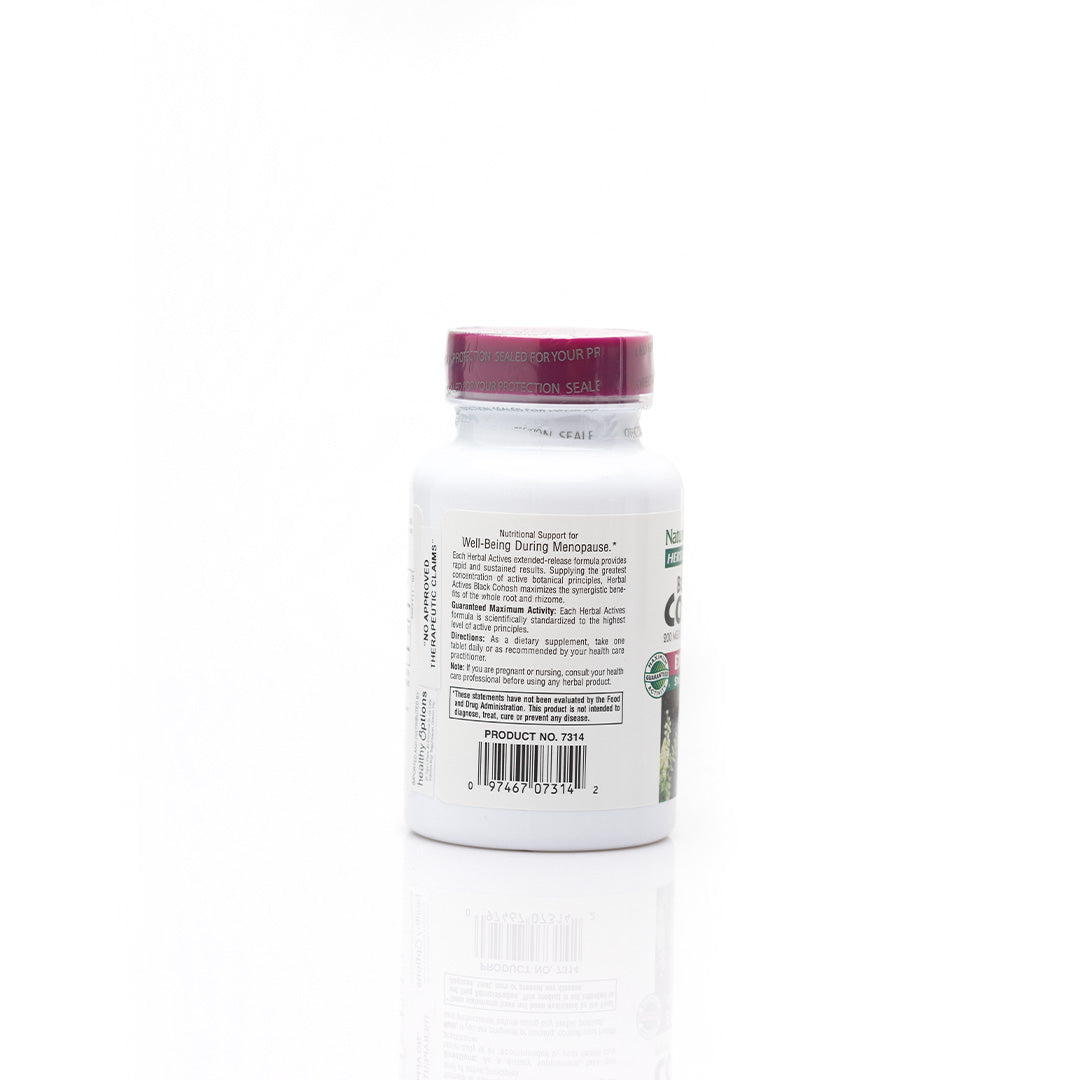 Nature’s Plus Black Cohosh Extended Release 200 mg 30 Tablets