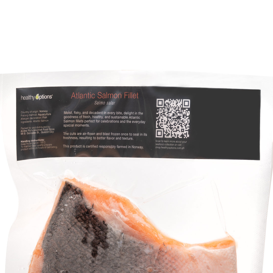 Frozen Andreis Norwegian Salmon Whole Fillet 660g