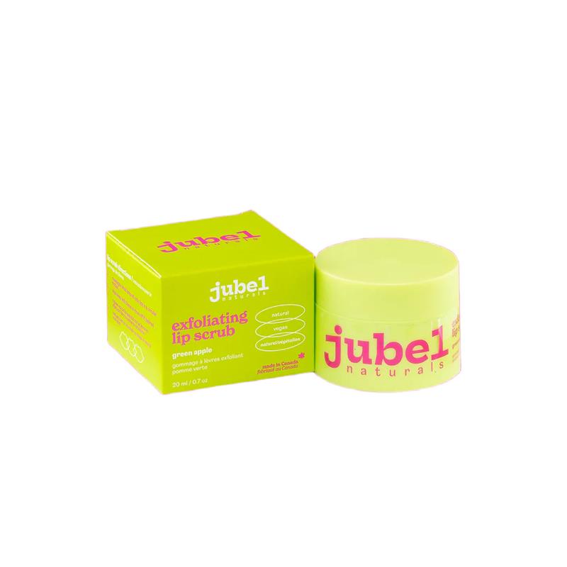 Jubel Naturals Exfoliating Lip Scrub Green Apple 20ml