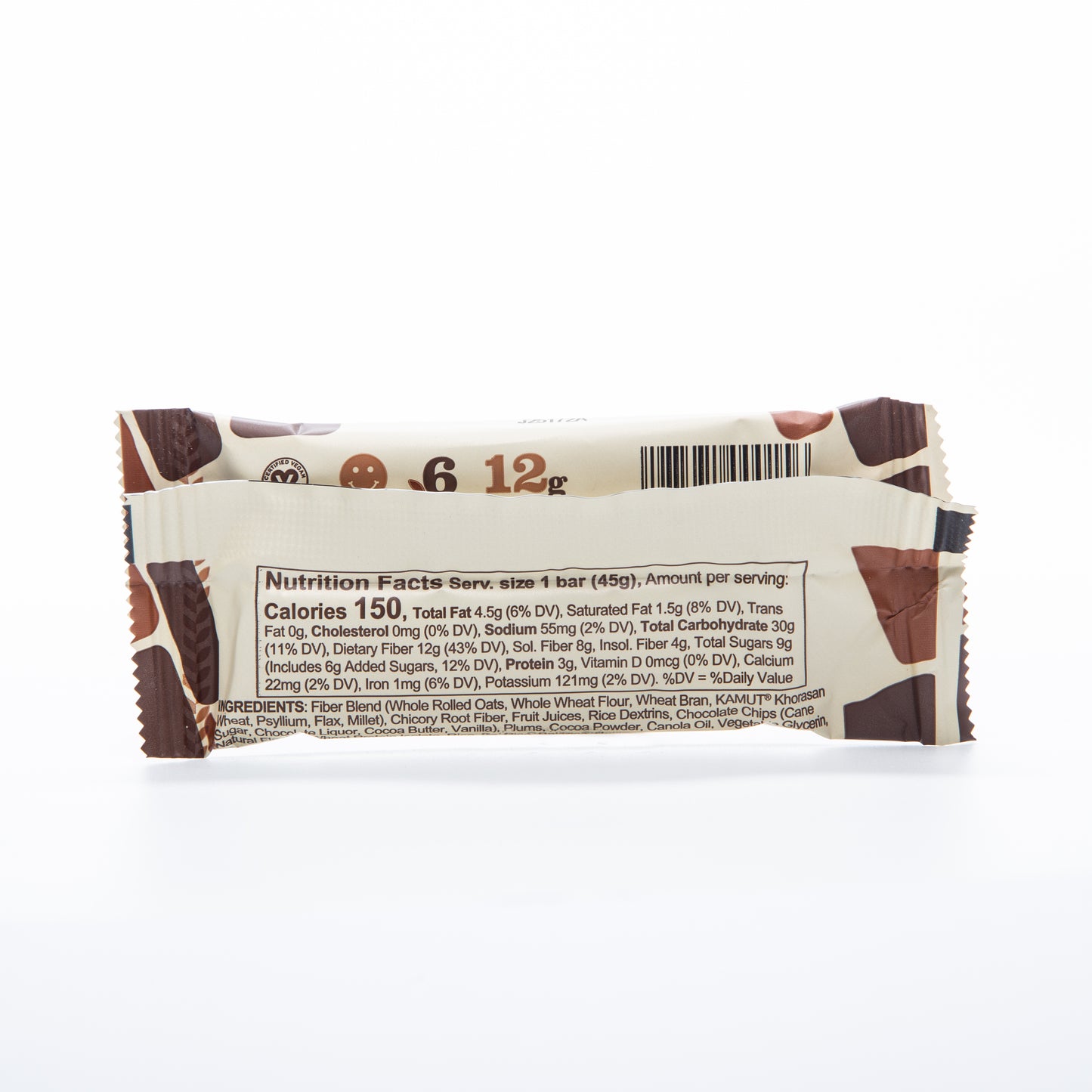 Nugo Fiber Chocolate Brownie 45g