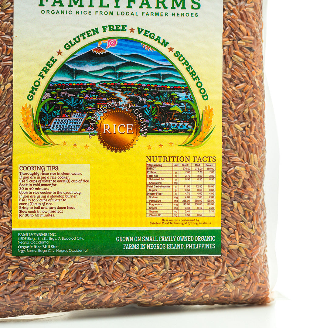 Family Farms Organic Red Rice 1kg