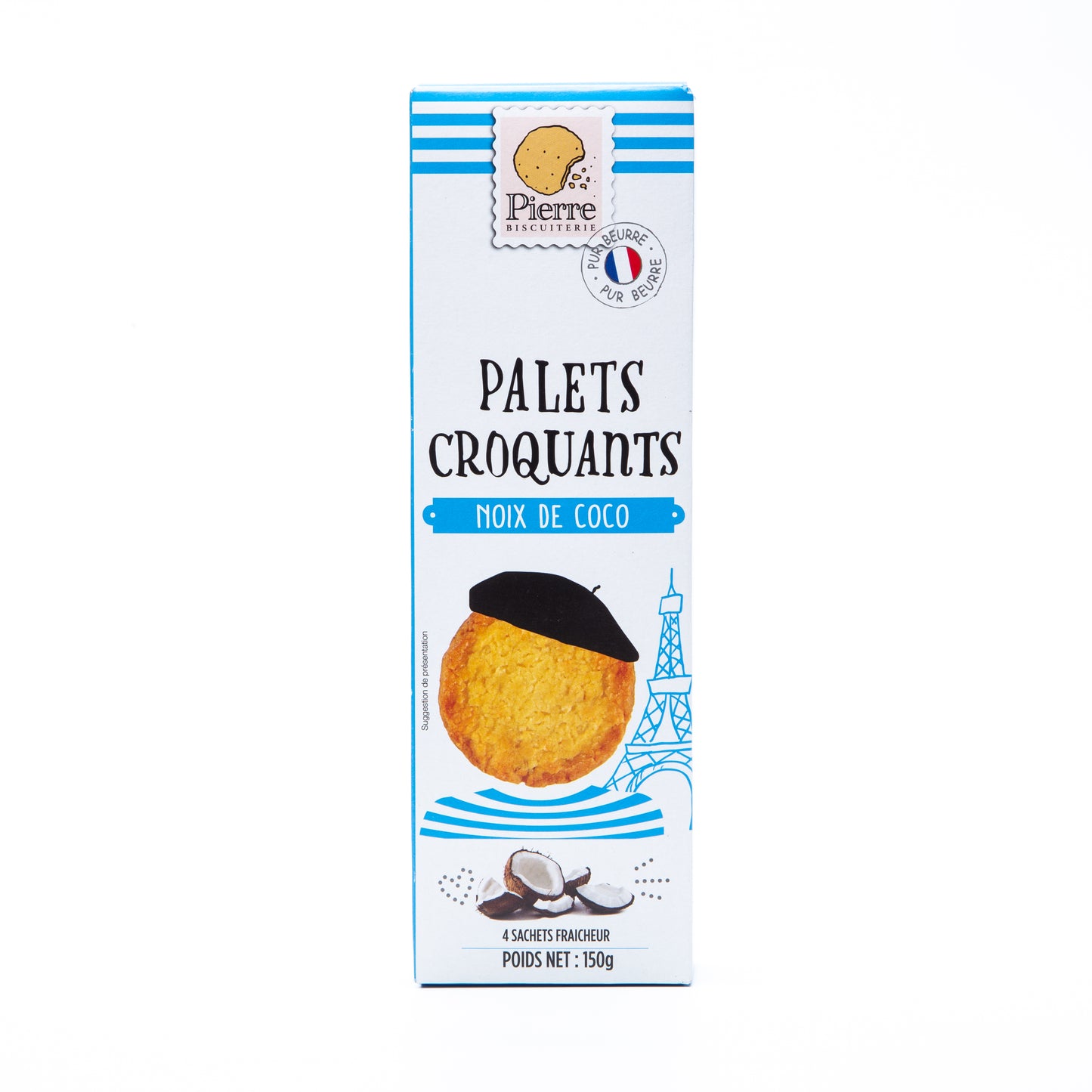 Pierre Biscuiterie Coconut Butter Cookies 150g
