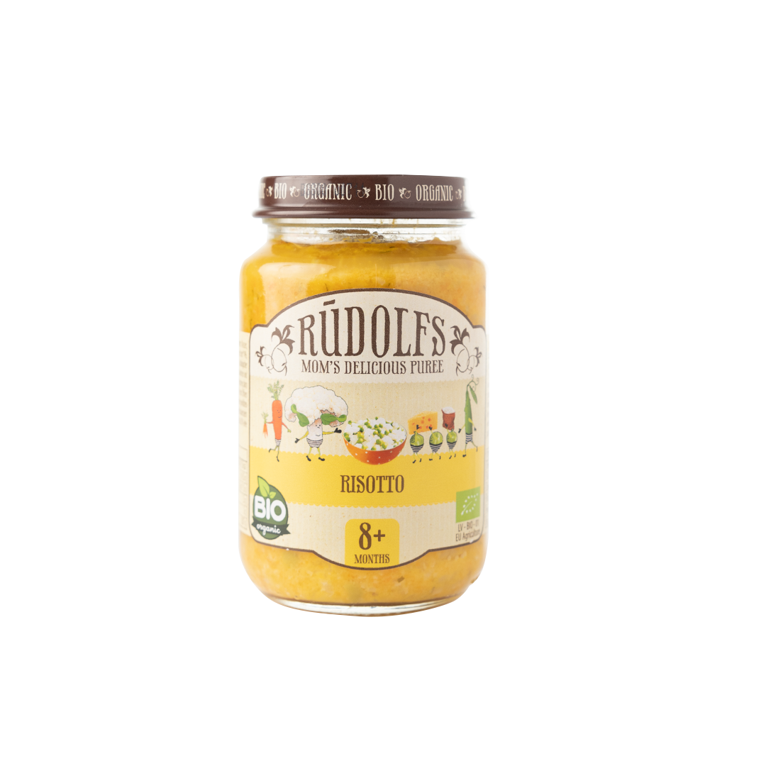 Rudolfs Risotto Puree 8+ Months Stage 3 190g