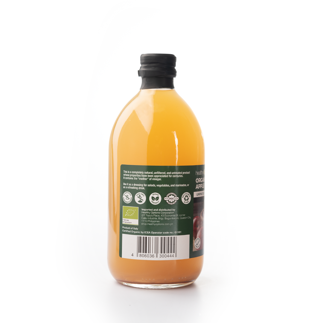 Healthy Options Organic Apple Cider Vinegar 500ml