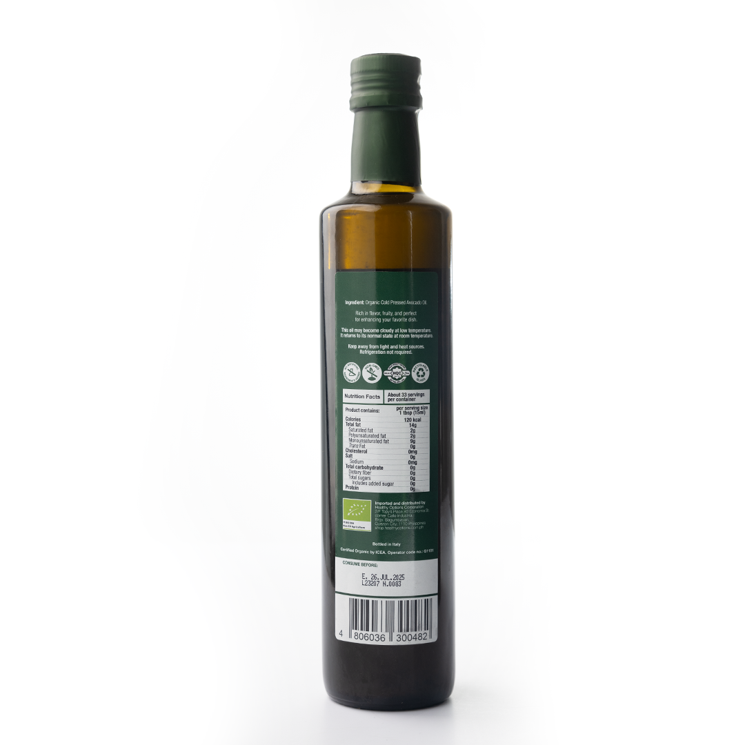 Healthy Options Organic Avocado Oil 500ml