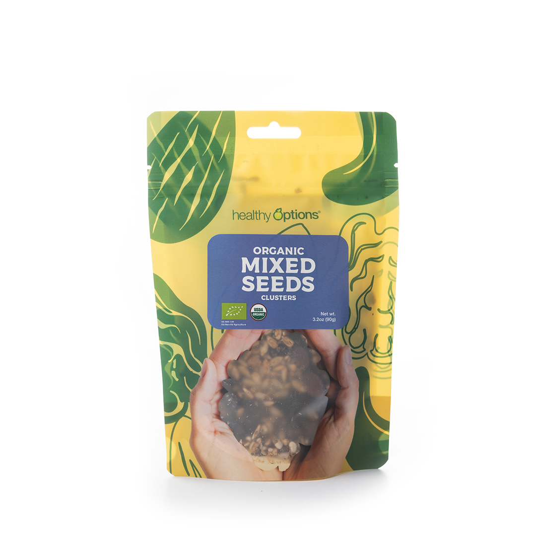 Healthy Options Organic Mixed Seeds Clusters 90g