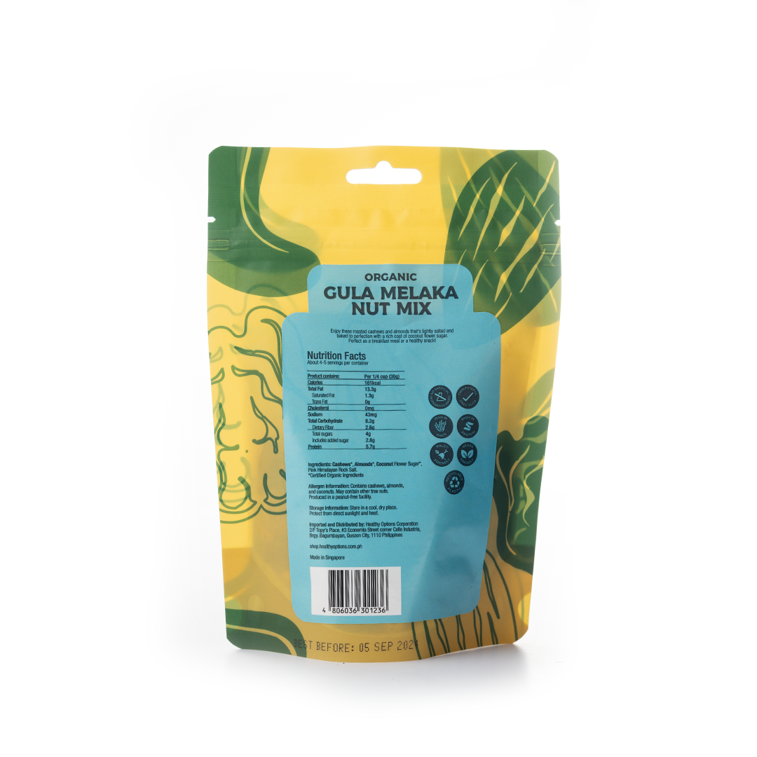 Healthy Options Organic Gula Melaka Nut Mix 142g