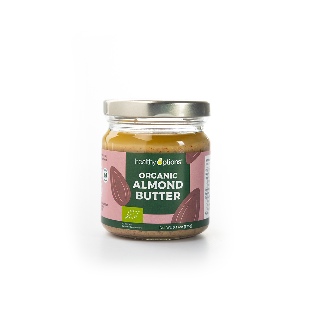 Healthy Options Organic Almond Butter 175g