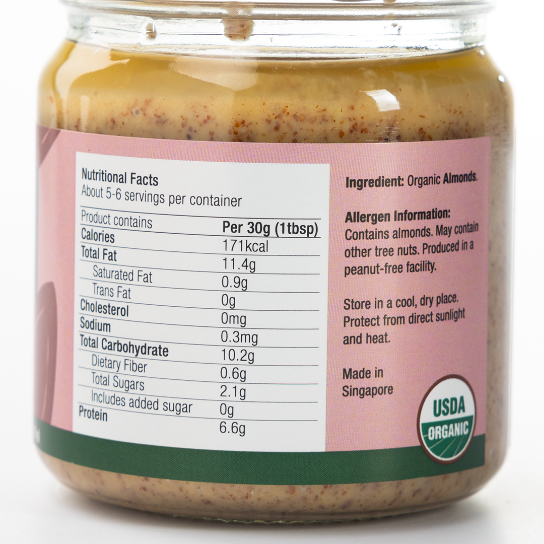 Healthy Options Organic Almond Butter 175g