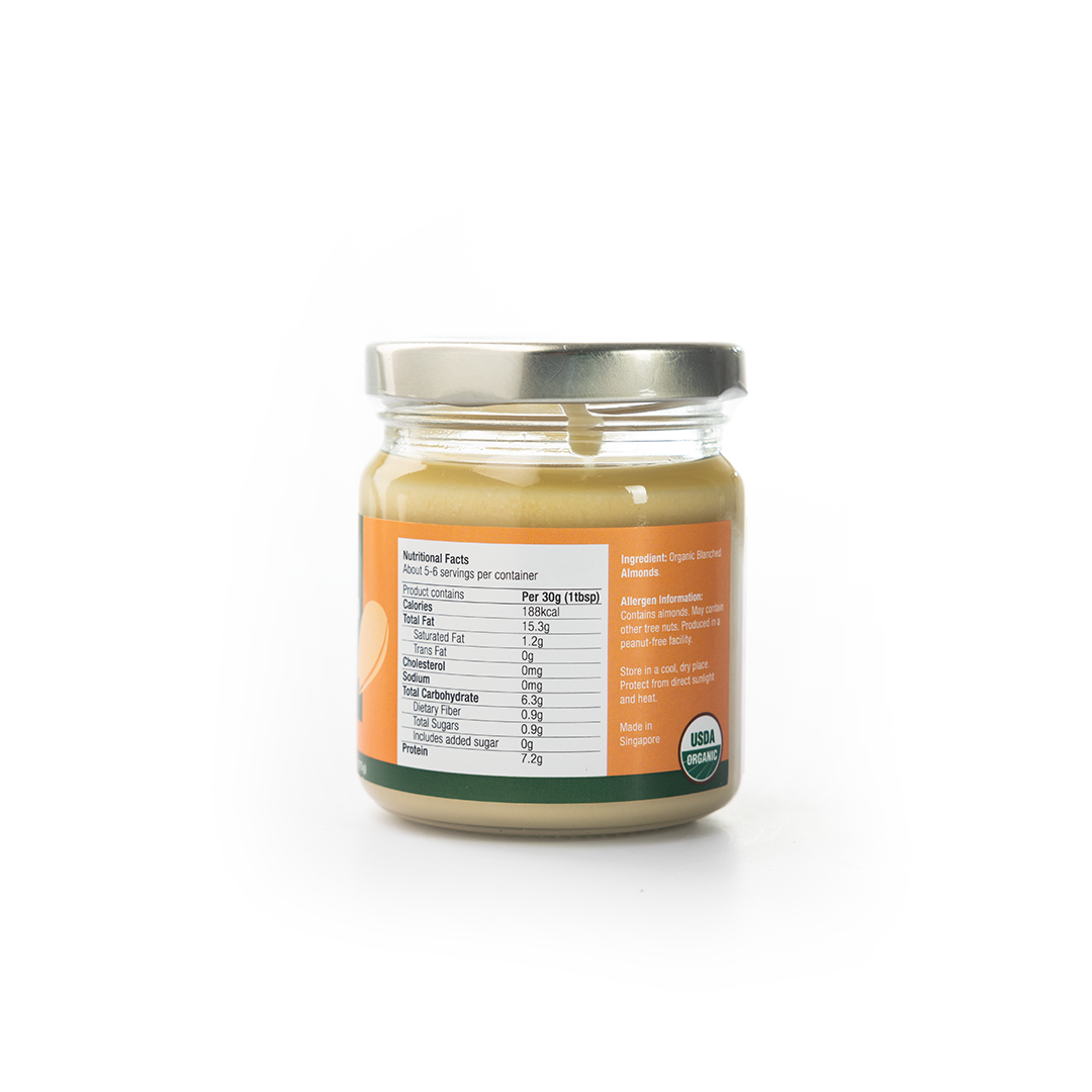 Healthy Options Organic Blanched Almond Butter 175g