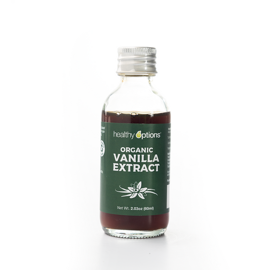 Healthy Options Organic Vanilla Extract 60ml