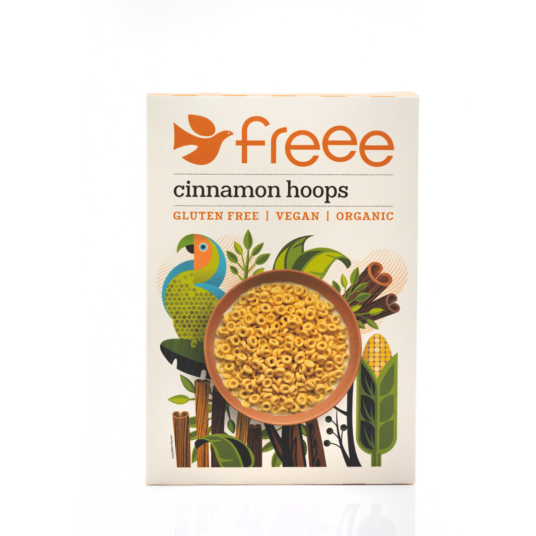Free Vegan Cinnamon Hoops 300g