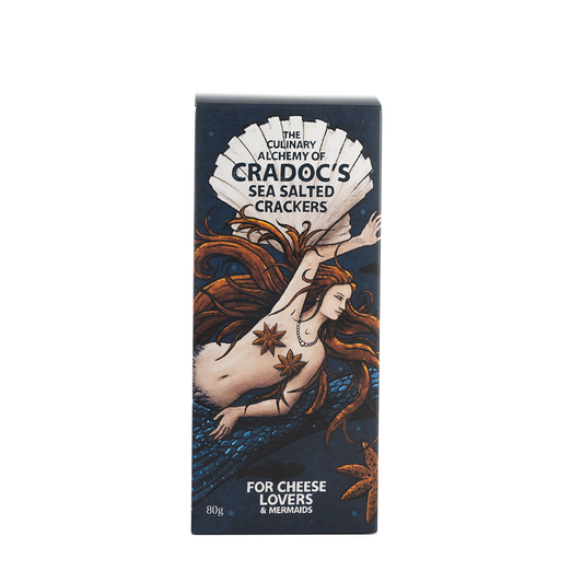 Cradoc's Sea Salted Crackers 80g