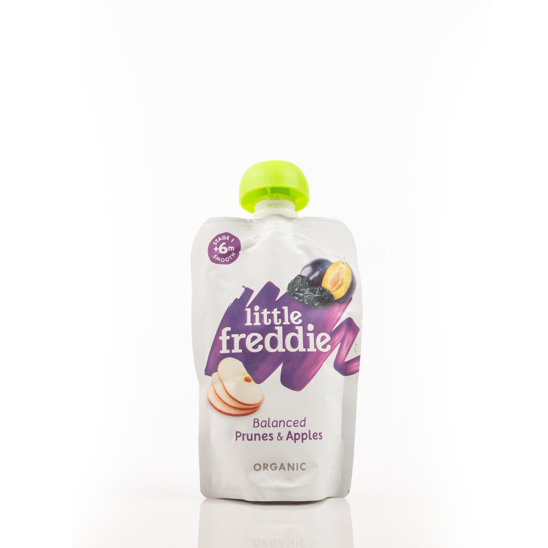 Little Freddie Balanced Prunes & Apples Puree 6+ Months 100g