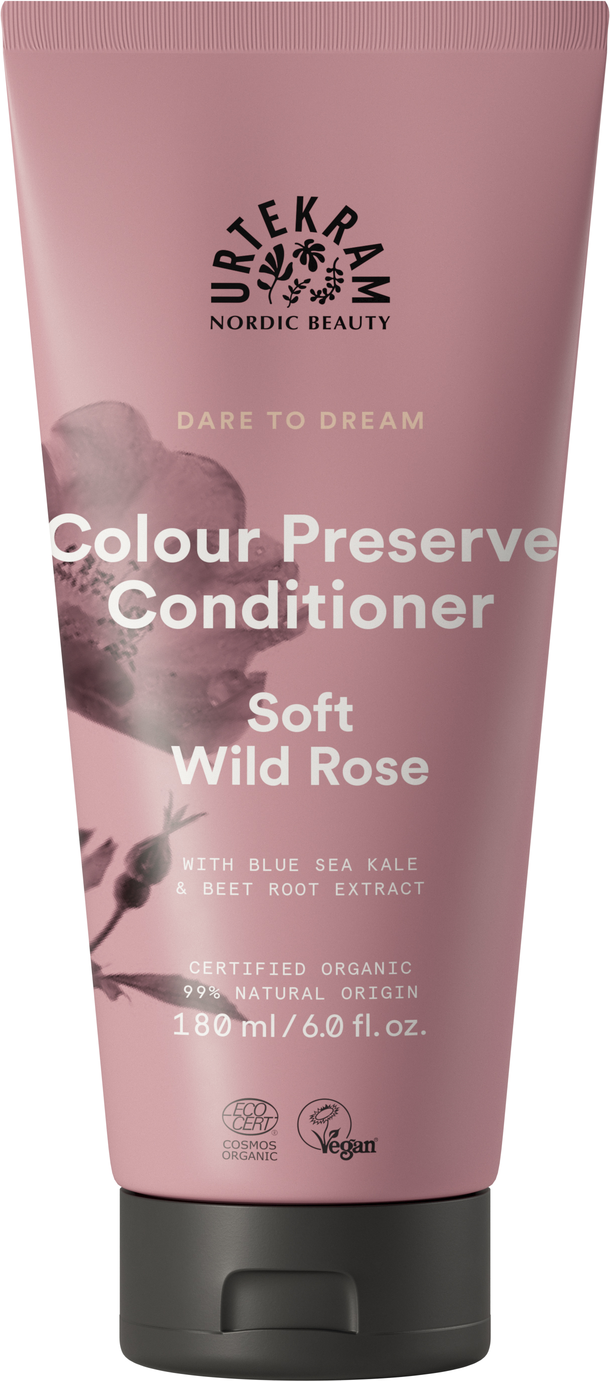 Urtekram Colour Preserve Conditioner Soft Wild Rose 180ml