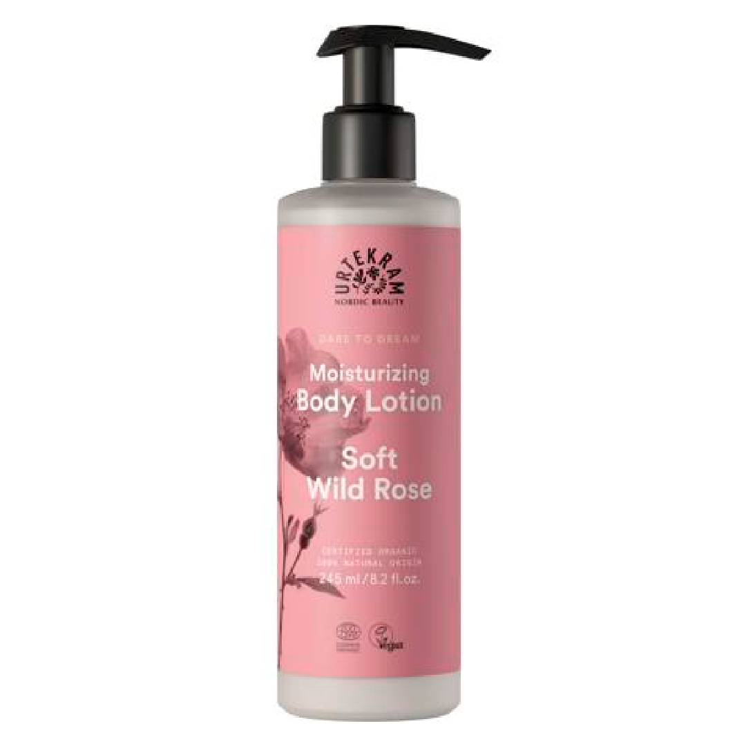 Urtekram Body Lotion Soft Wild Rose 245ml