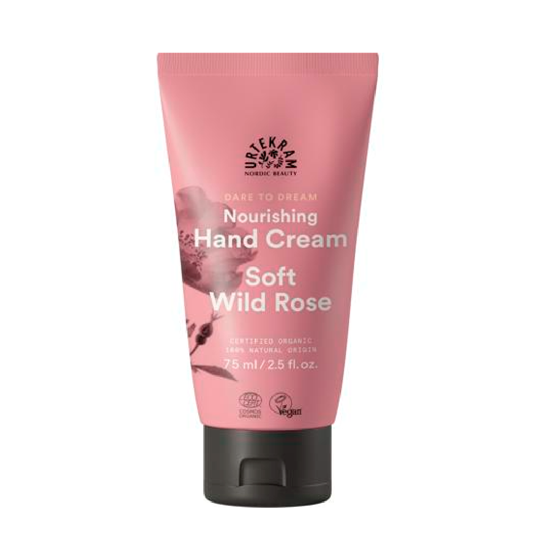 Urtekram Nourishing Hand Cream Soft Wild Rose 75ml