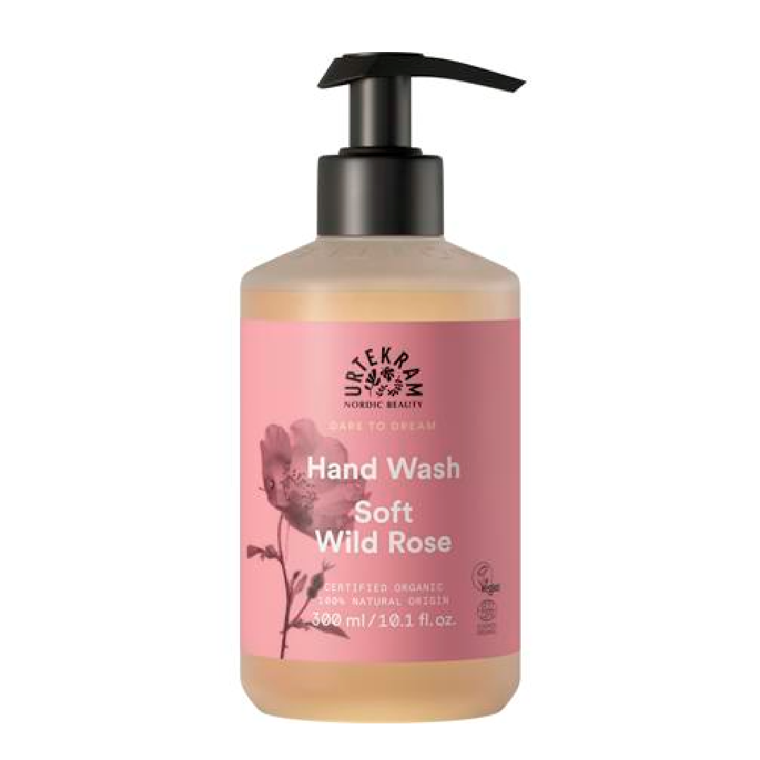 Urtekram Hand Wash Soft Wild Rose 300ml