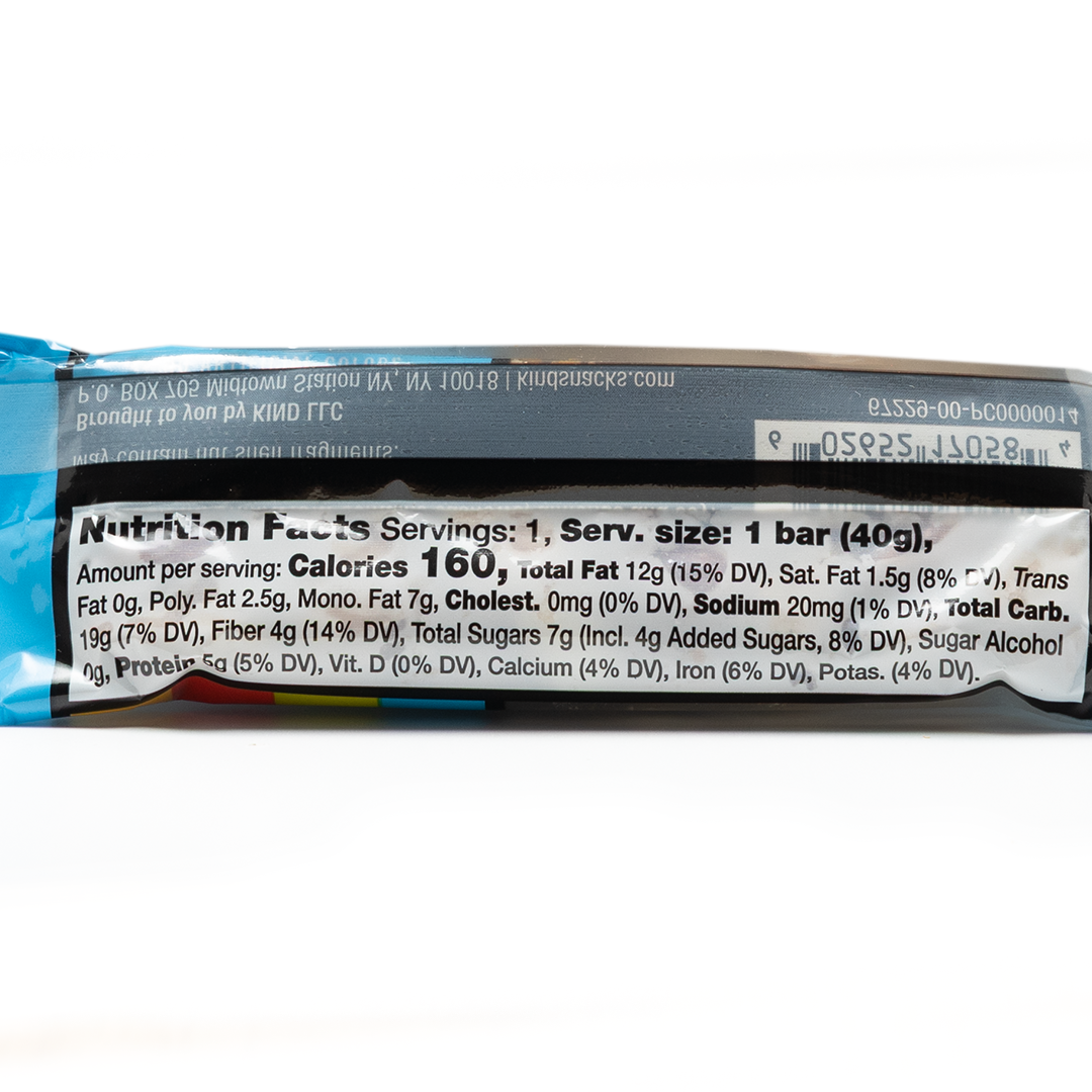 Kind Blueberry Vanilla & Cashew Bar 40g