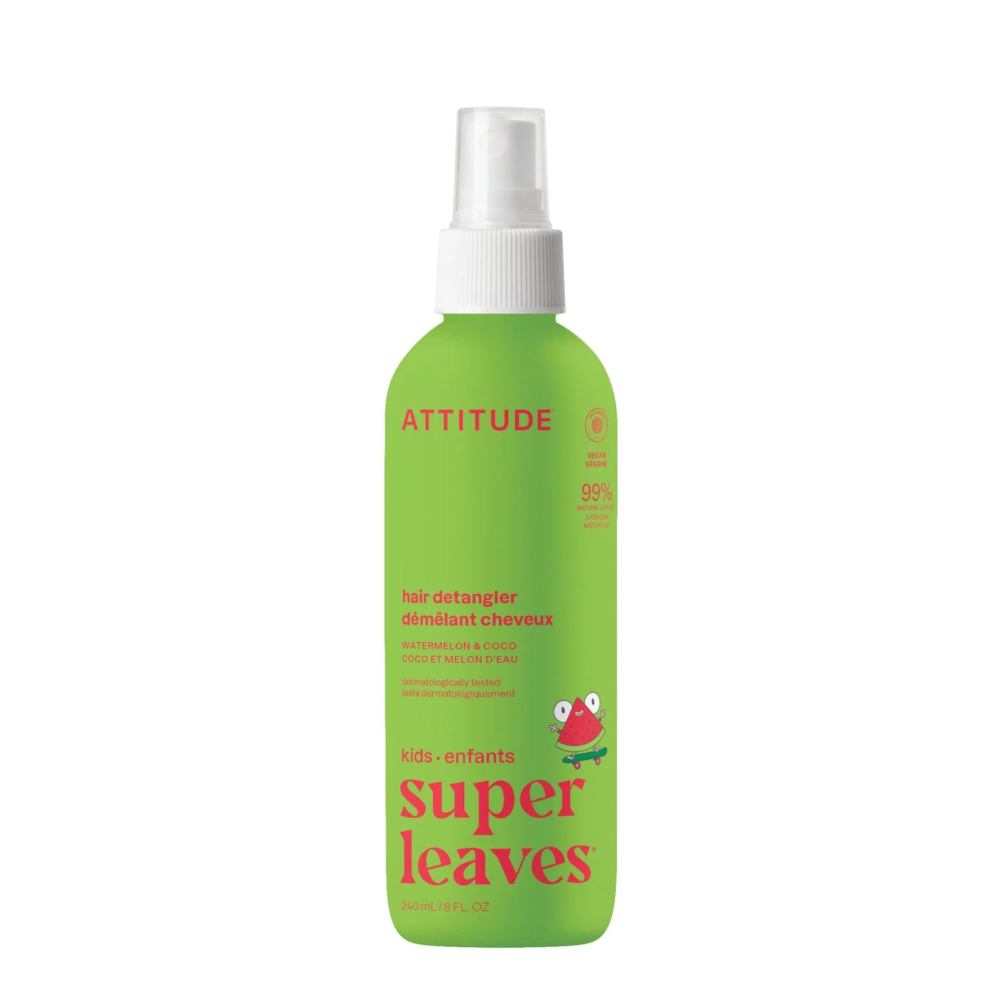 Attitude Little Leaves Hair Detangler Watermelon and Coco 240ml