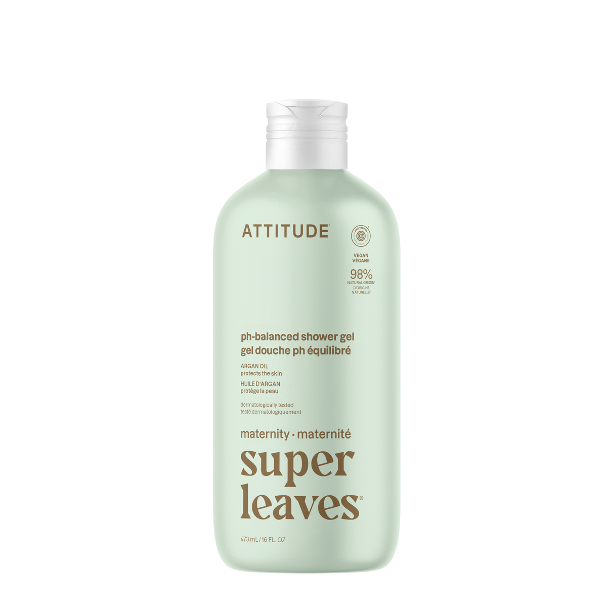 Attitude Super Leaves Maternity Shower Gel 473ml