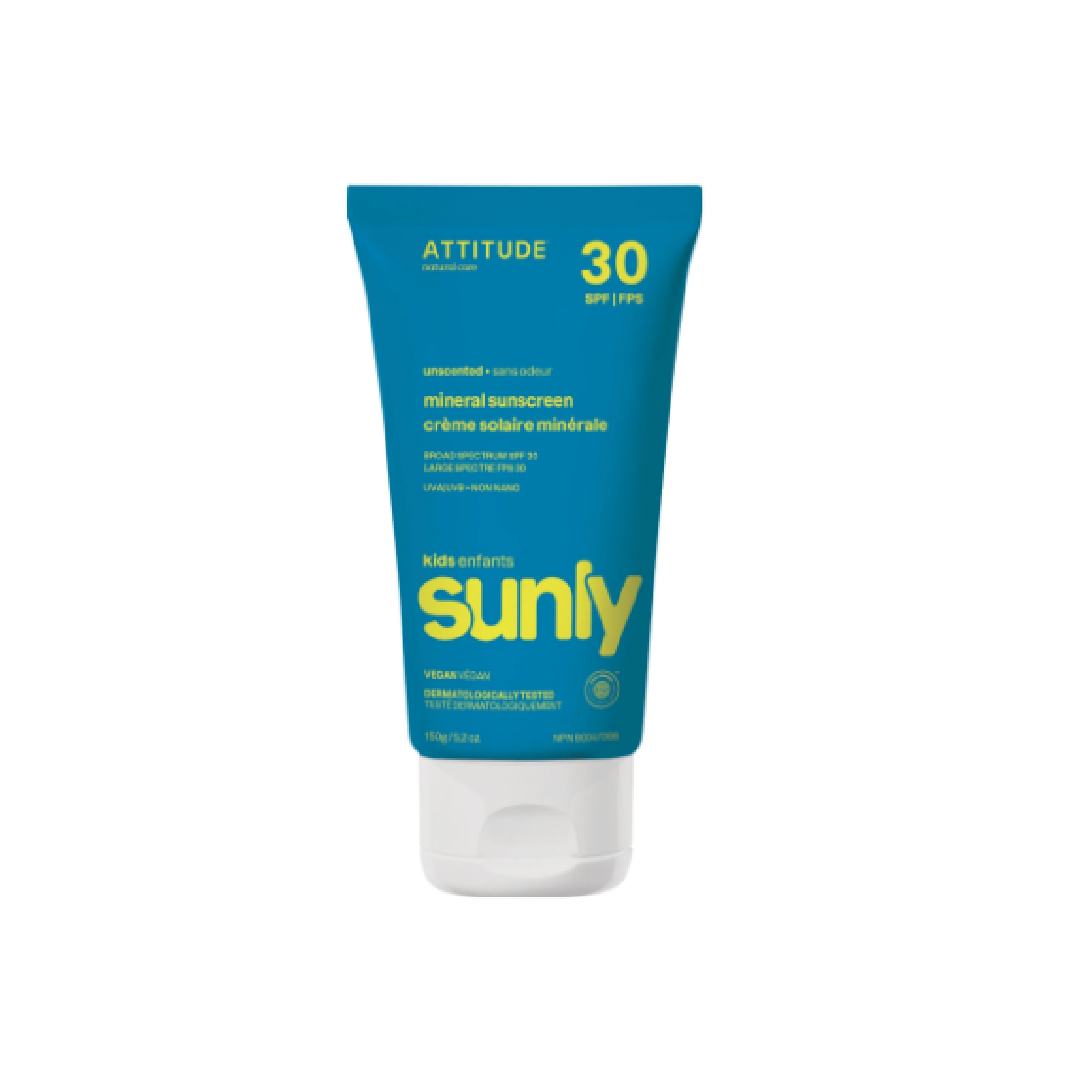 Sunly Kids Mineral Sunscreen Unscented SPF 30 150g