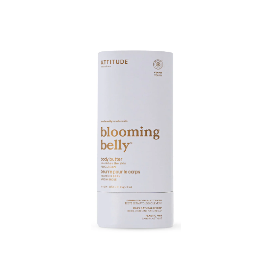 Attitude Blooming Belly Body Butter Stick Argan 85g