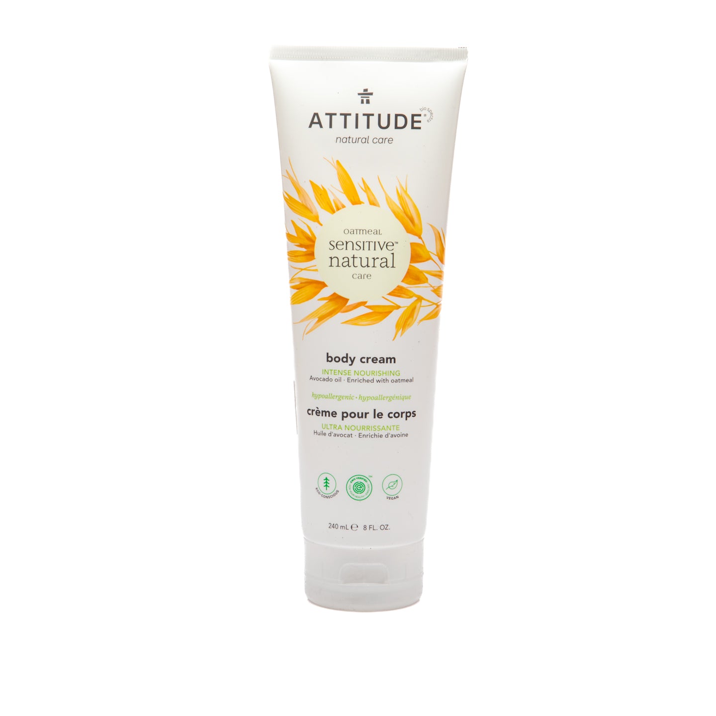 Attitude Sensitive Skin Intense Nourishing Avocado Oil Body Cream 240ml