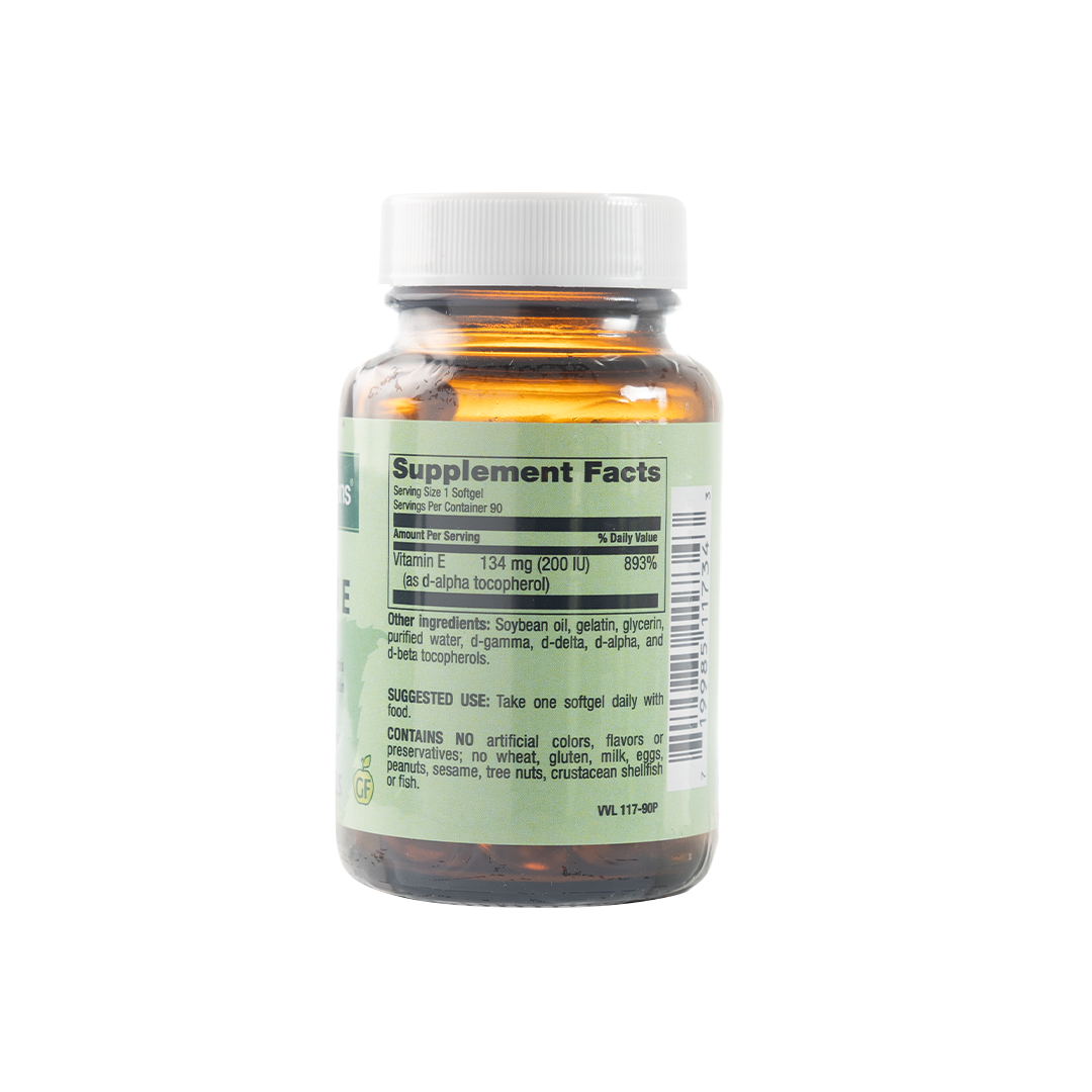 Healthy Options Vitamin E 200IU plus Mixed Tocopherols 90 Softgels